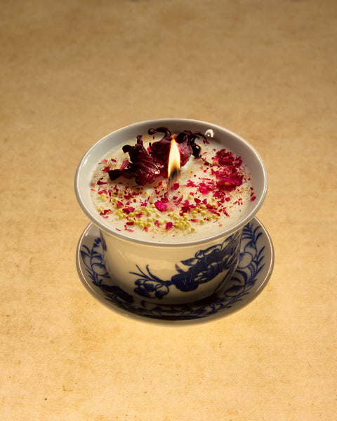 Scarlet Echo Herbal Bat Trang Candle