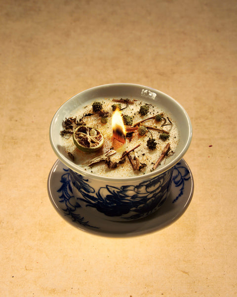White Tea Herbal Bat Trang Candle